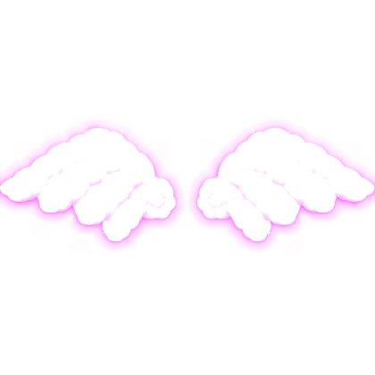 [ GLOWING ] Pink Angel Wings