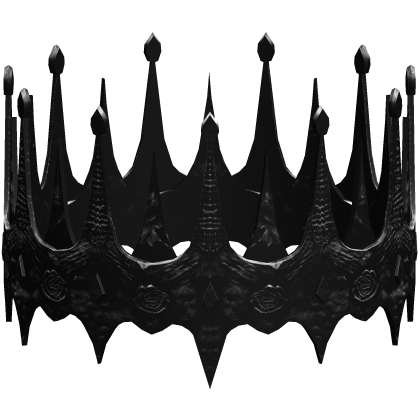Black Ancient Medieval Crown