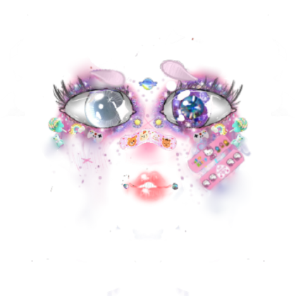 Kawaii Elf | Doll makeup Roblox decal