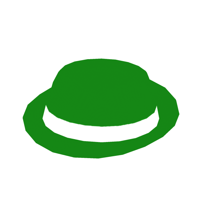 Green Neon Fedora