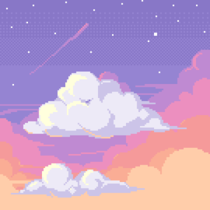 PIXEL CLOUDS Roblox decal