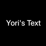 Yori's Text UGC