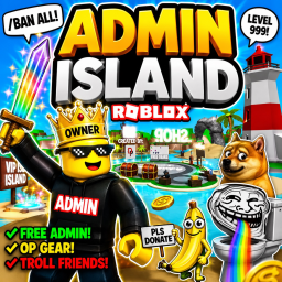 [FREE ADMIN!] 🏝️ Admin Island