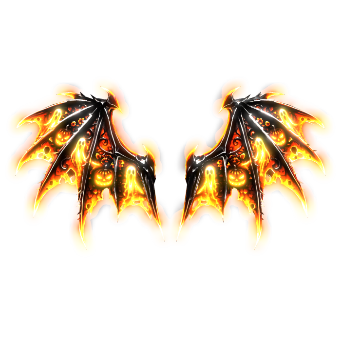 Emissive Ragebound Wings Of Halloween