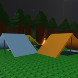 Inside Scoob's forest