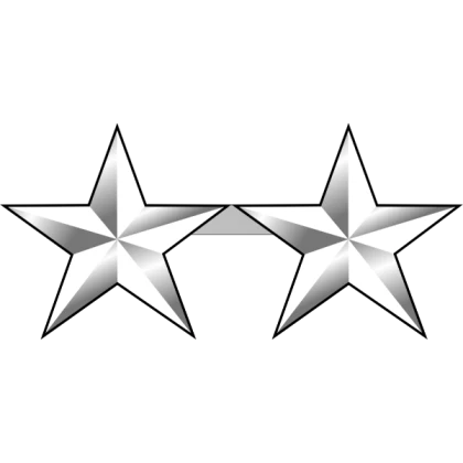 Two Star General Insignia
