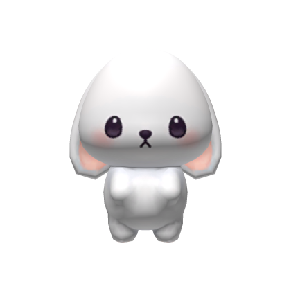 White Bunny Pet (Cute & Chibi)