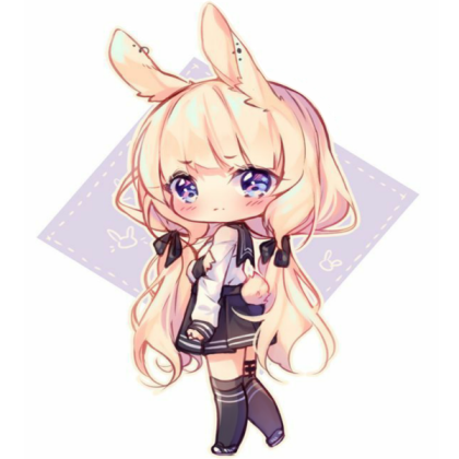 Chibi Bunny Girl Roblox decal