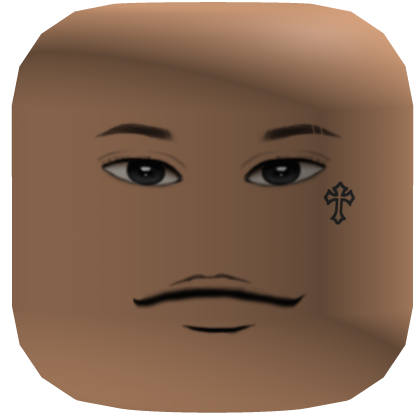 Chill Face W Cross Tat Roblox item