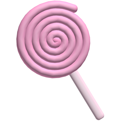 ♡ : yum! a pink lollipop  Roblox item
