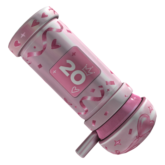 ⚒️ (RECOLOR) V2 SUPER Pink Confetti Cannon
