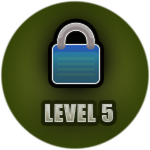 Unlocked Level 5 Badge