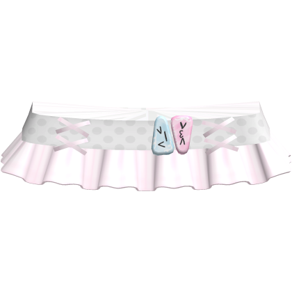 Cute Kawaii White Seal Skirt Roblox item
