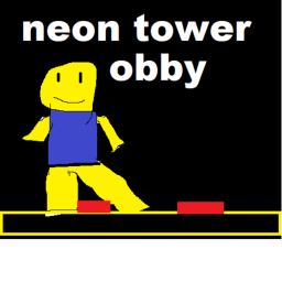 neon tower obby