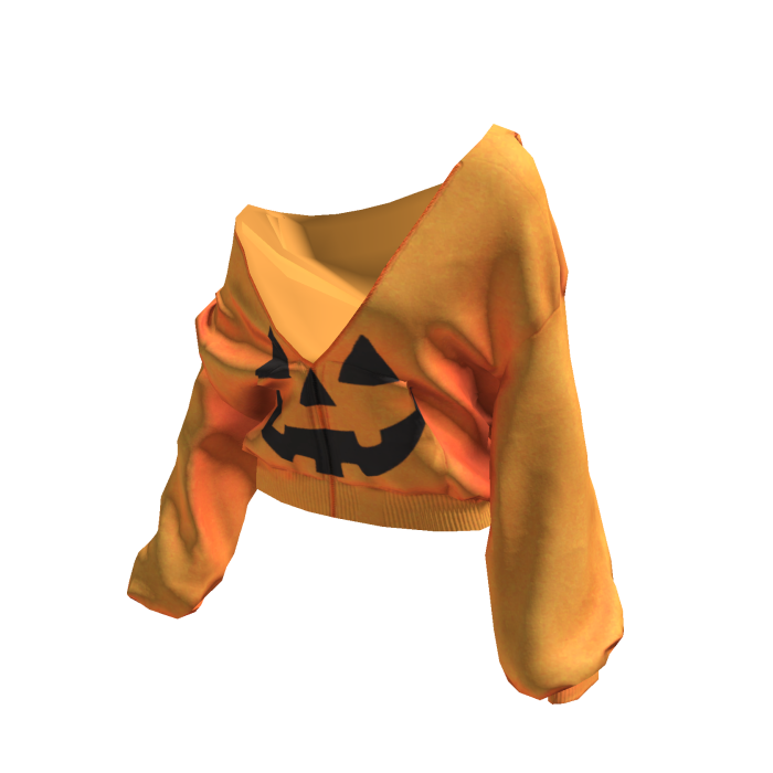 🎃 Halloween Pullover Baggy Hoodie Orange