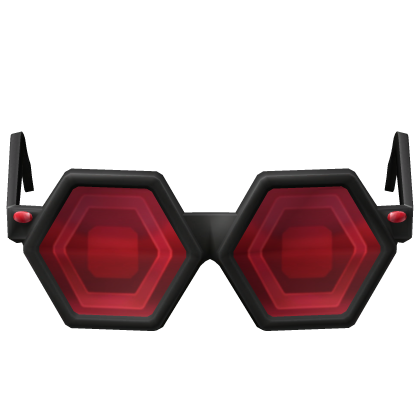 Black w red Sparkling Robux Shades (Addon)