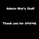 Admin Wars Staff
