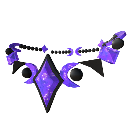 Amethyst Onyx Royal Pendant Roblox item