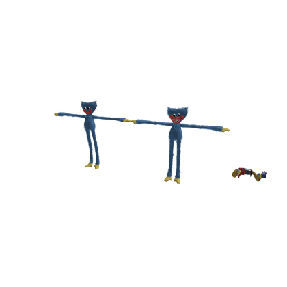 Huggy Wuggy and Grab Pack Rig