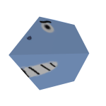 Derpy Mr. Blue Dude
