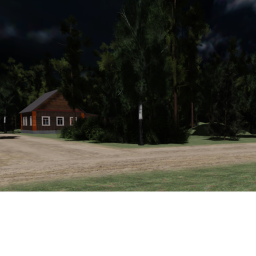 abandoned campsite