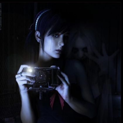 horror, game, female, fatal frame, silent hill Roblox decal