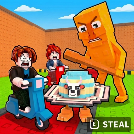 🛵 Steal Brainrots on a Scooter!