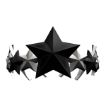 Monochrome Star Crown