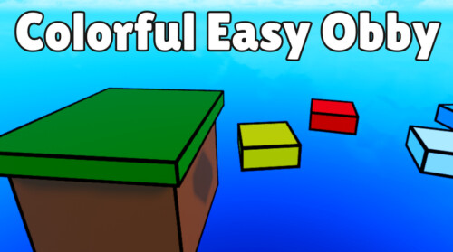 💸Colorful Easy Obby Win and Get (Free VIP 💎)!