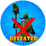 Defeated Emerald Dragon Master