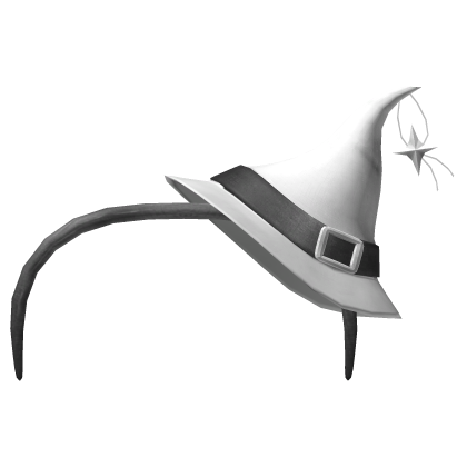 White Headband W Witch Hat