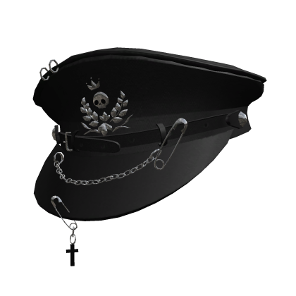 Black Captain Hat Roblox item