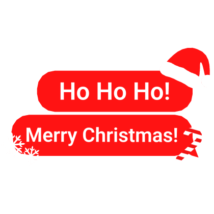 Ho Ho Ho! Merry Christmas! Text Message