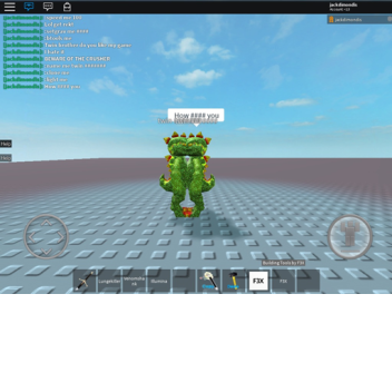 Hangout where I goof off with admin 