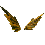 Gold Angel's Haven Wings