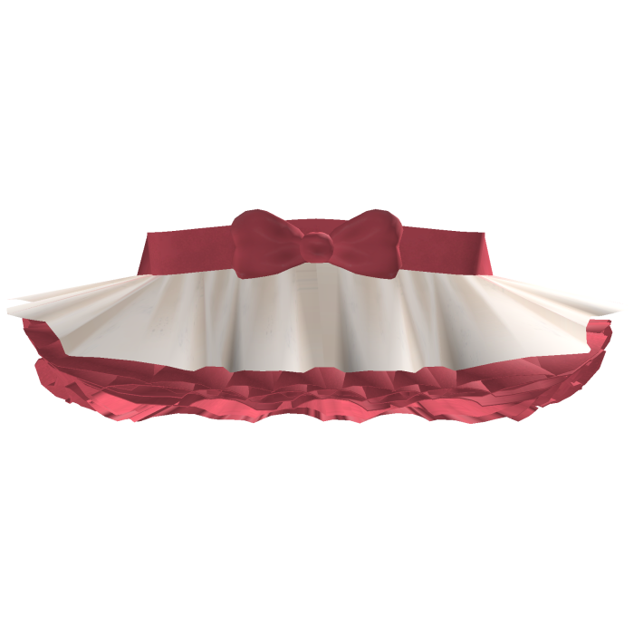 ♡ | animatronic fox white cute skirt pink bow tie
