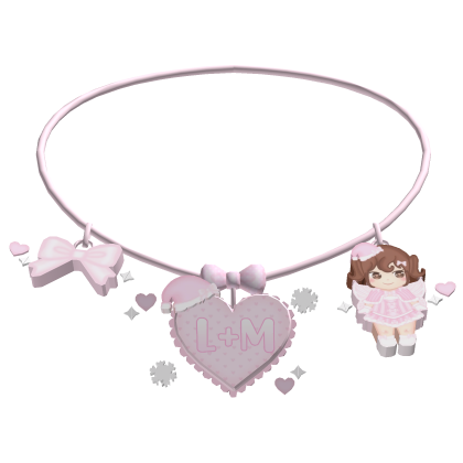 ✿ ︵ L + M necklace ˚ 𝜗𝜚 ｡˚ thumbnail