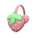 Strawberry Earmuffs