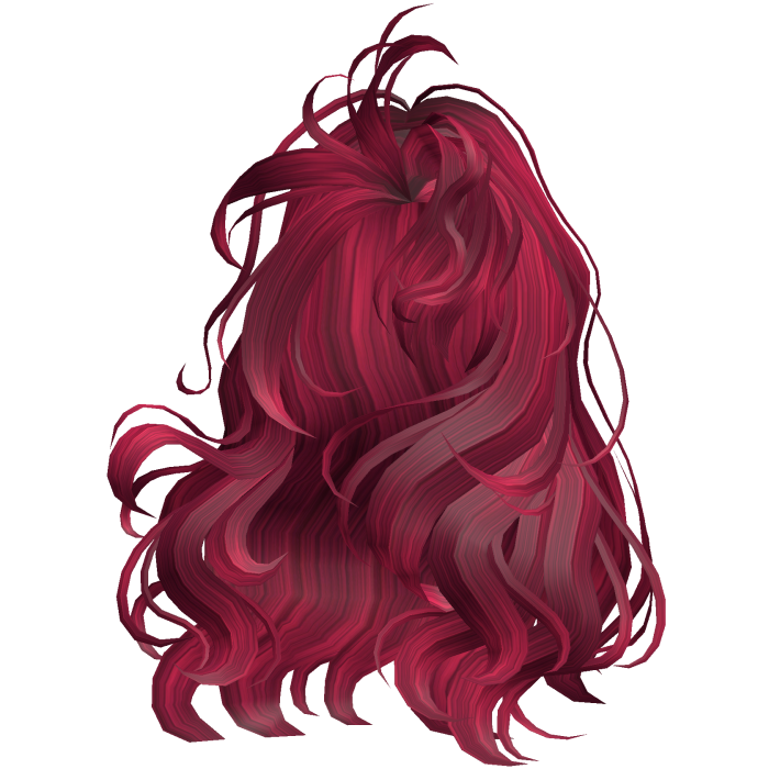 Curly Blowout Fuschia Pink