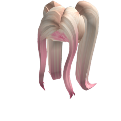 Princess Popstar Ponytails in Blonde to Pink Roblox decal