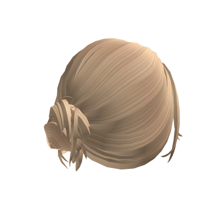 Blonde Cheap Low Messy Bun Hair Roblox item