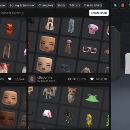 Catalog Avatar Sandbox