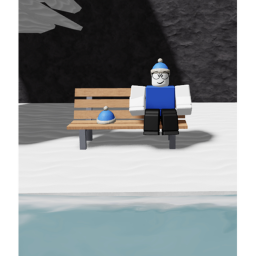 A snowy day sit