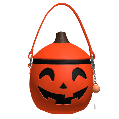 Pumpkin Halloween Treat Bag
