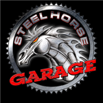 Steel horse garage
