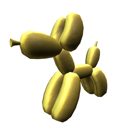 Golden Balloon Dog thumbnail