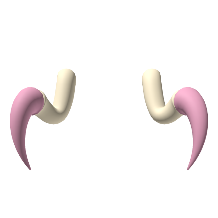White and Pink Insect Claws