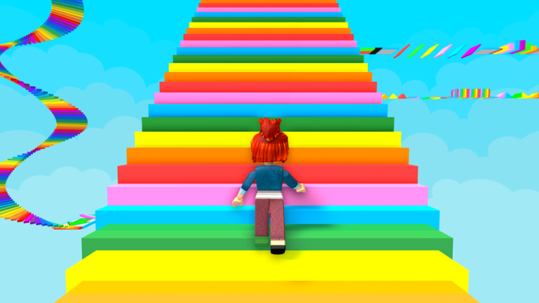 Easy Parkour Obby 🌈 screenshot 2