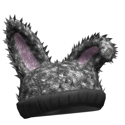 Black Fur Bunny Beanie | Roblox Item - Rolimon's