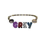 grey necklace